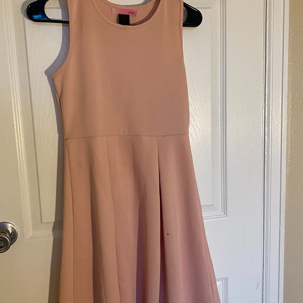 pink  dress